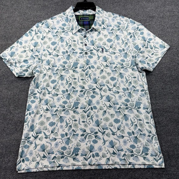 Lorna Murray Other - William Murray Performance Golf Polo Shirt Men's Extra Large Floral Print